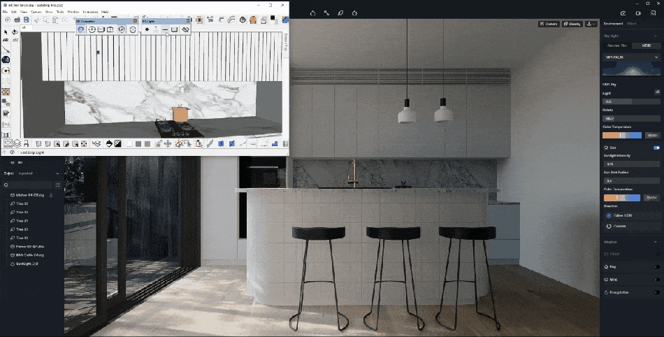 sketchup livesync