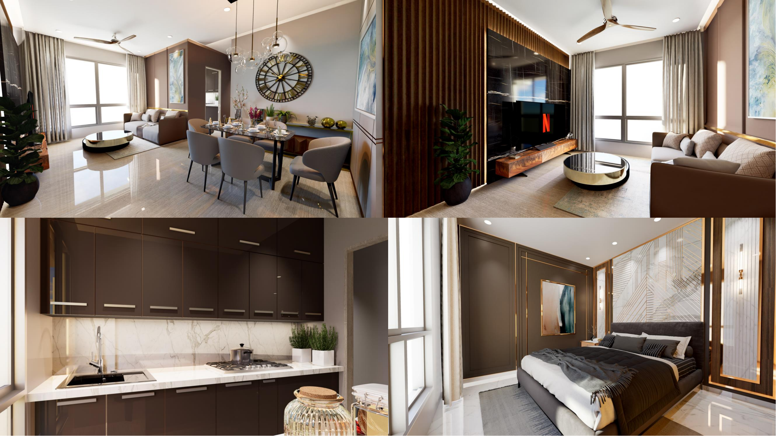 Interior visualization project with D5 Render