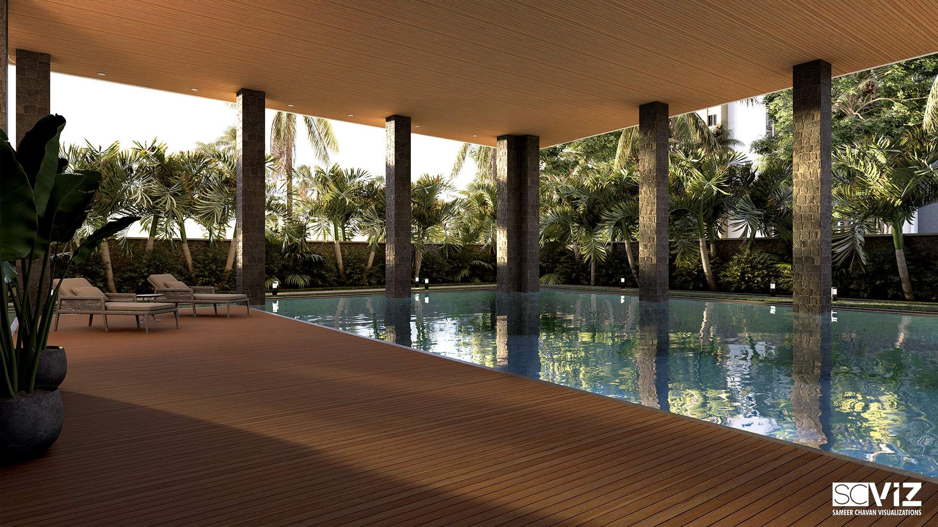 Interior visualization project with D5 Render