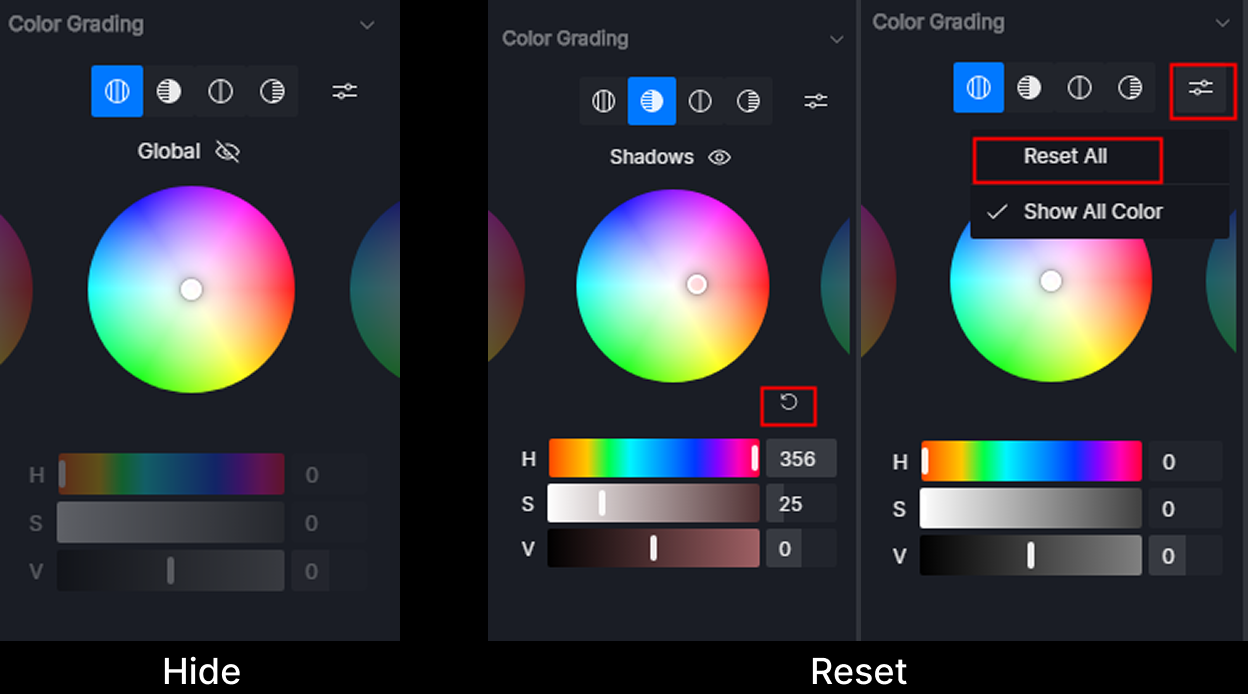 color grading