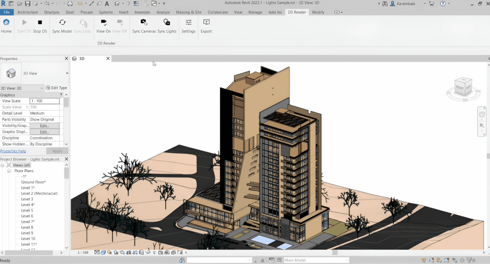 d5 sync revit