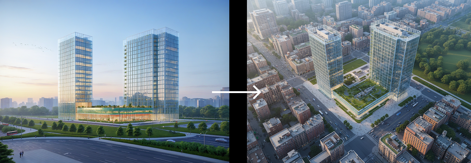 AI image generators in architecture cannot replace traditional rendering tools like D5 Render.