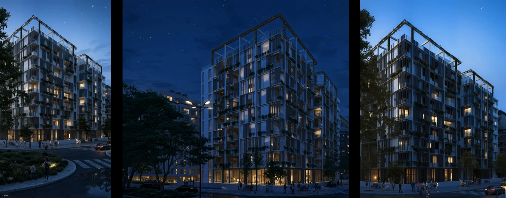 Creating a stunning night scene in D5 Render using AI tools and natural HDRI