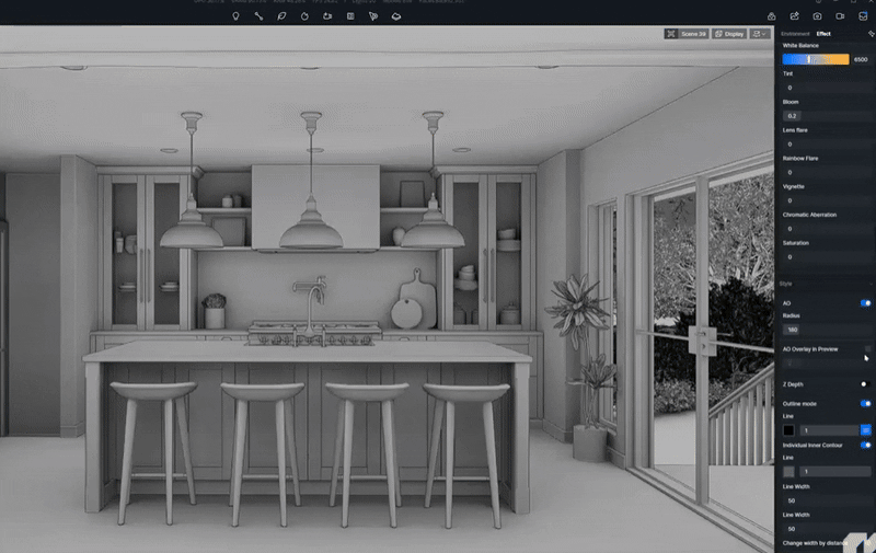 Stylized art creation in D5 Render: Expert tips for designers and visuals.