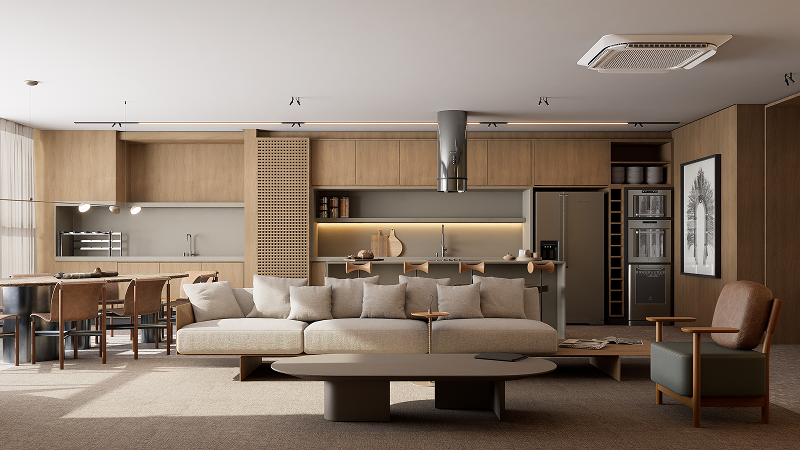 Visual storytelling with D5 Render: Create cinematic interiors using real-time lighting, materials, and camera control.