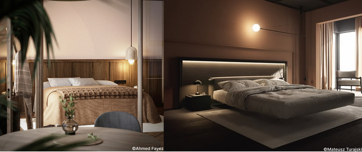 8 D5 Render accent lights for cinematic real-time visualization