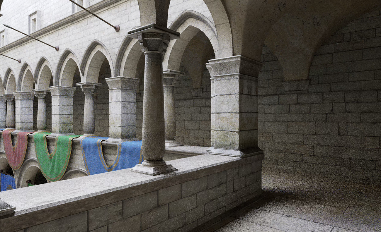 D5 Engine clean noise level at 128spp