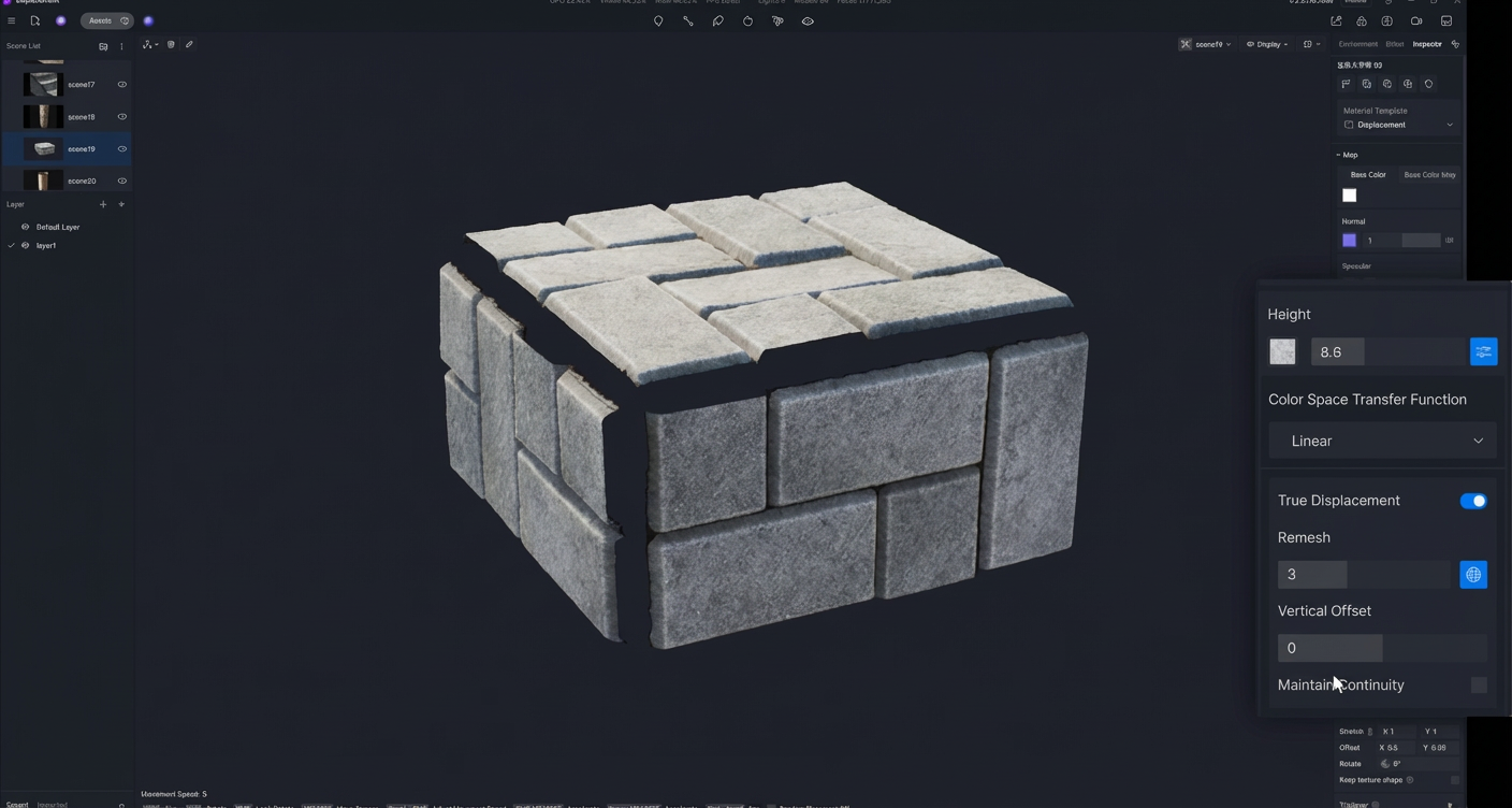 D5 Render Continuity OFF