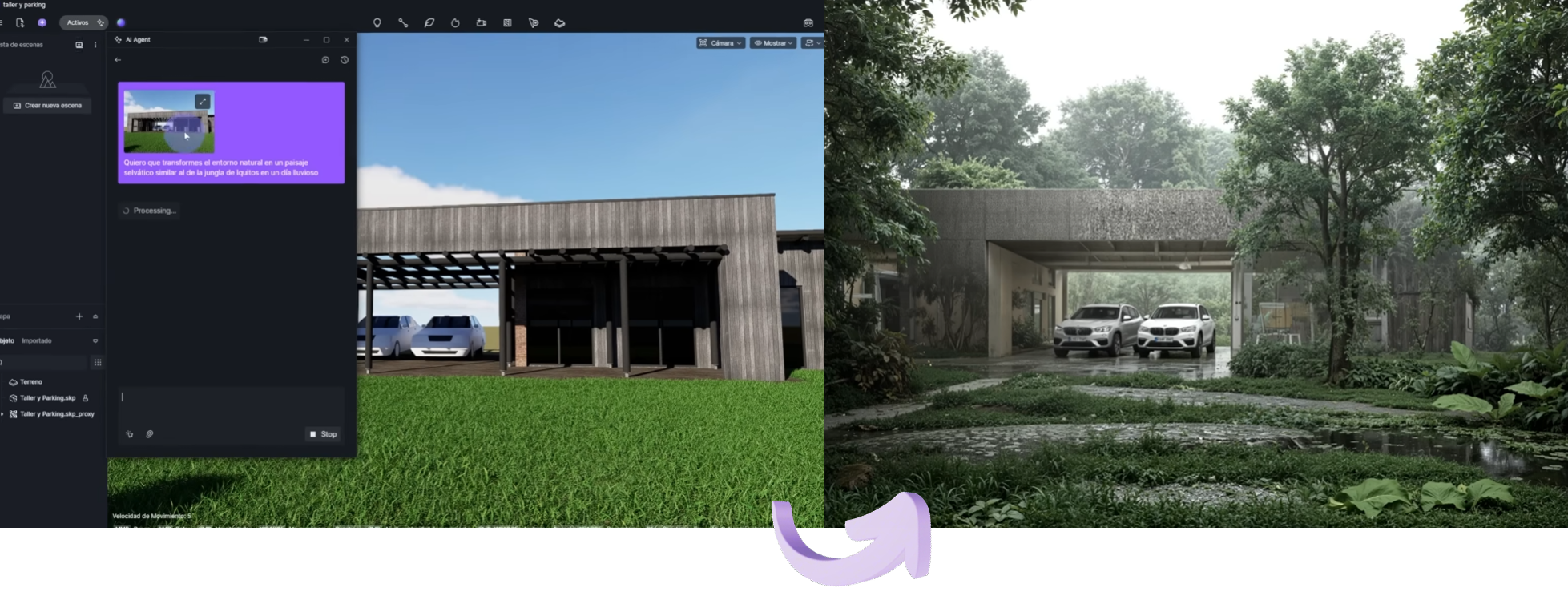 D5 Render 3.0: AI-driven real-time architectural visualization workflow