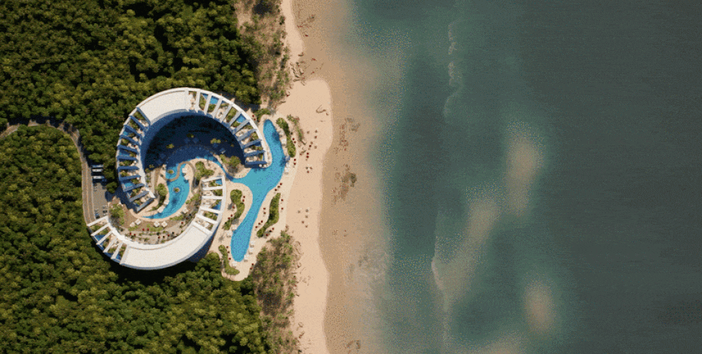 Real-time photorealistic ocean waves and dynamic foam created in D5 Render.