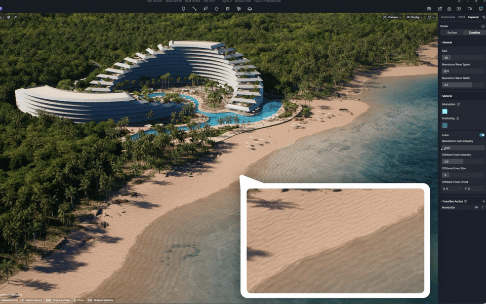 Animated Foam - Nearshore Foam Intensity preview