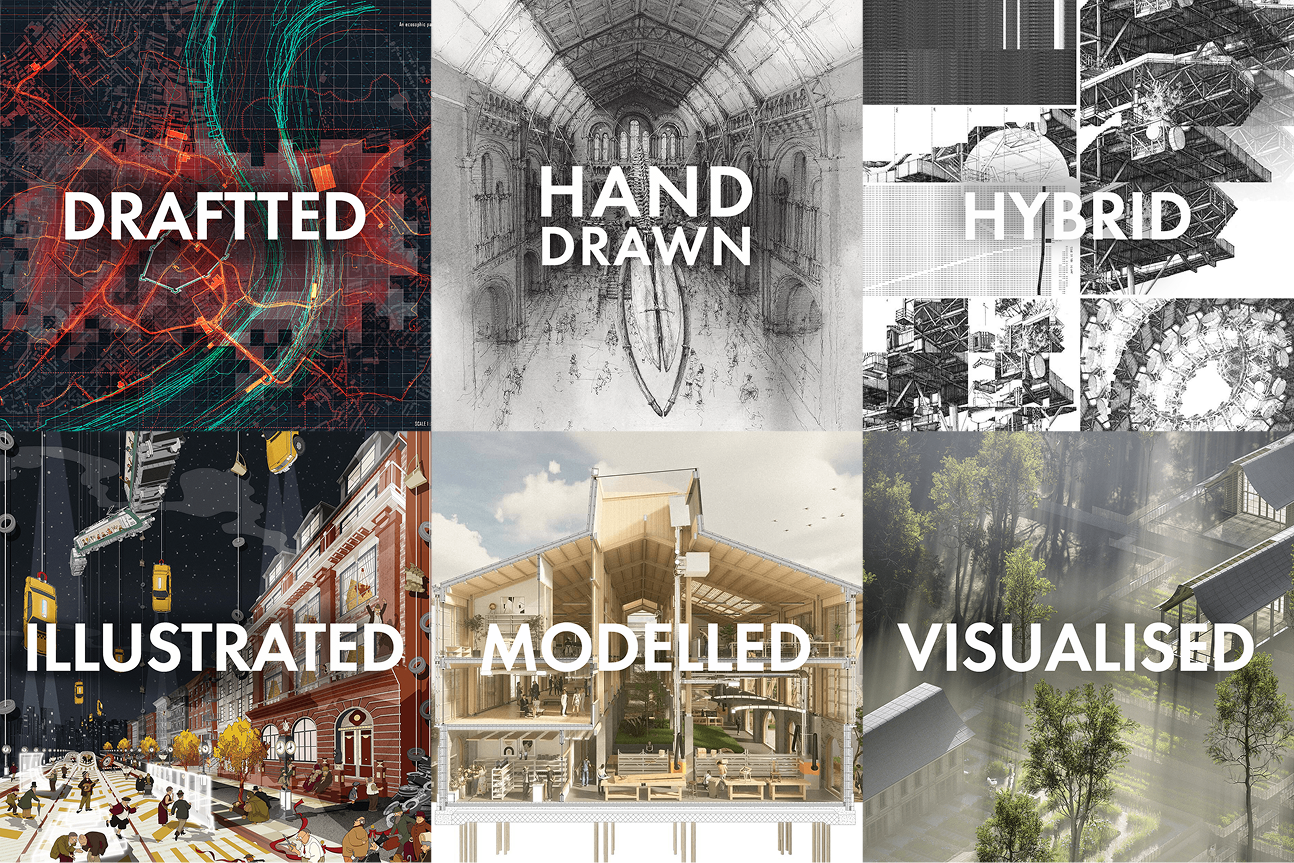 Stunning Architectural Drawing powered by D5's advanced rendering.