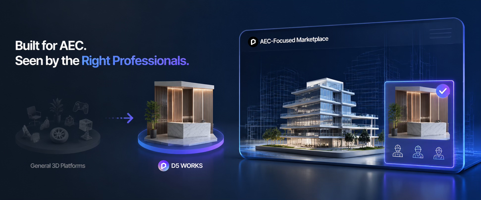 Selling 3d models on D5 Works: The 0% commission AEC 3d model website