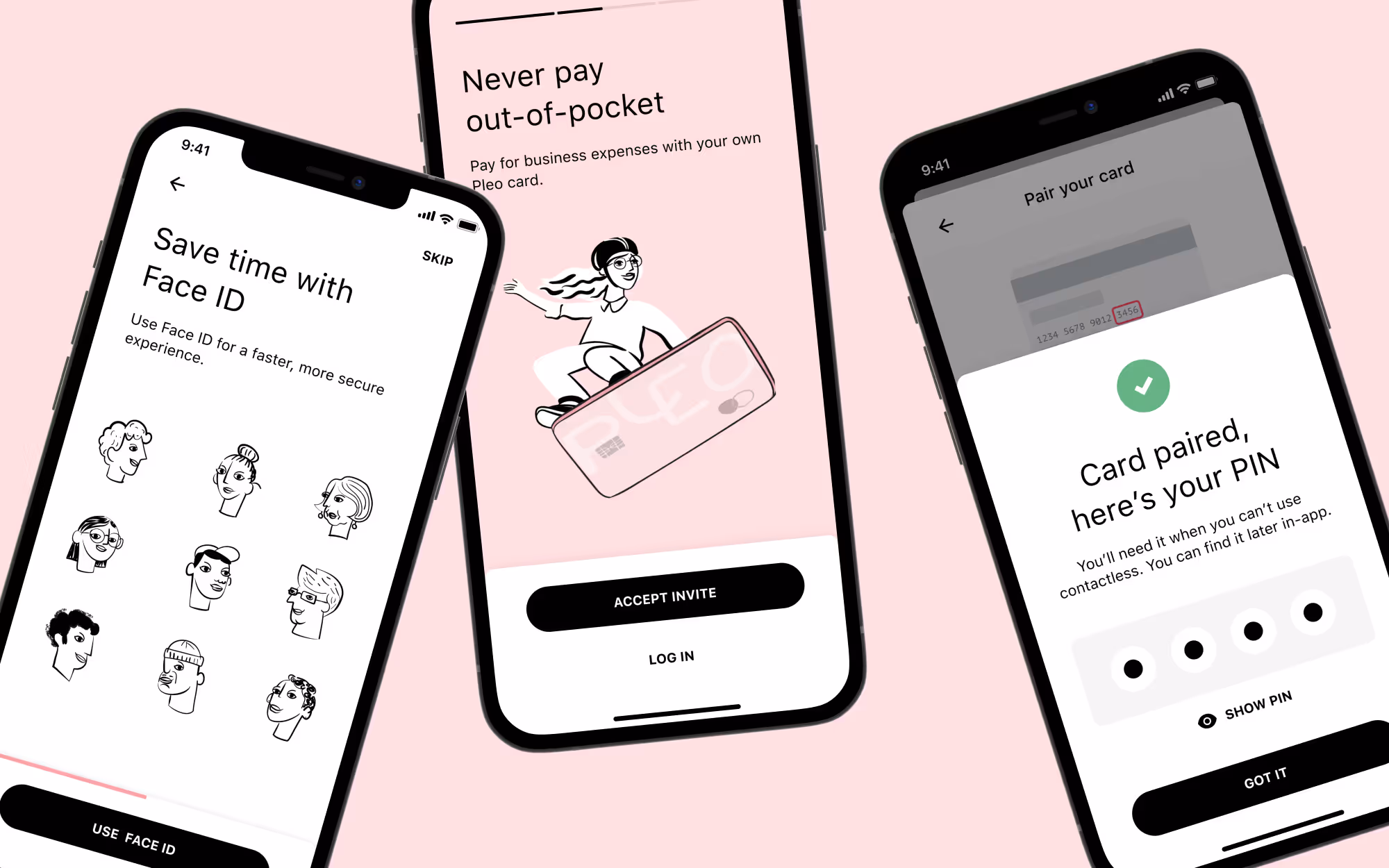 The mobile app experience for onboarding people