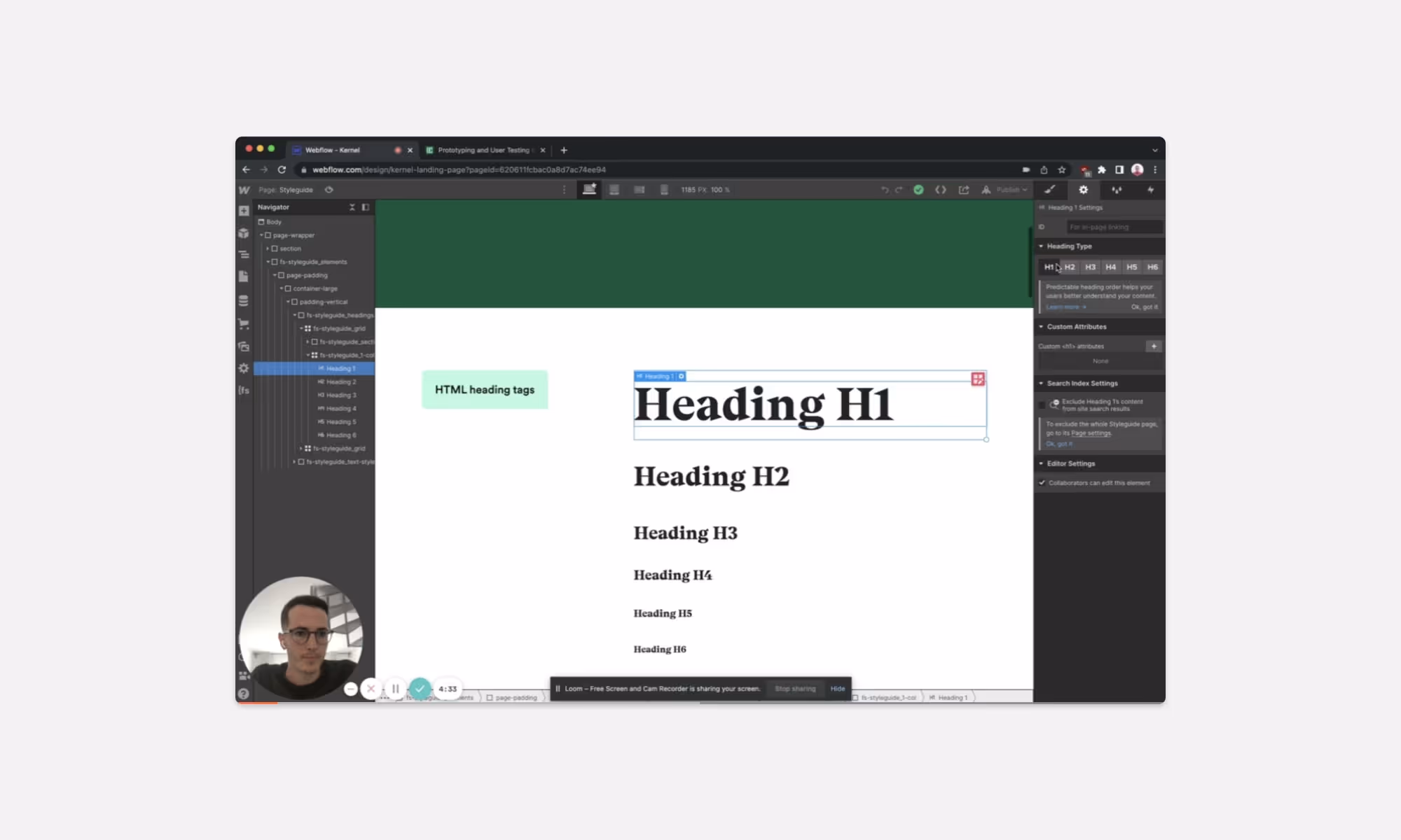 Setting up the design foundations with a light design system
