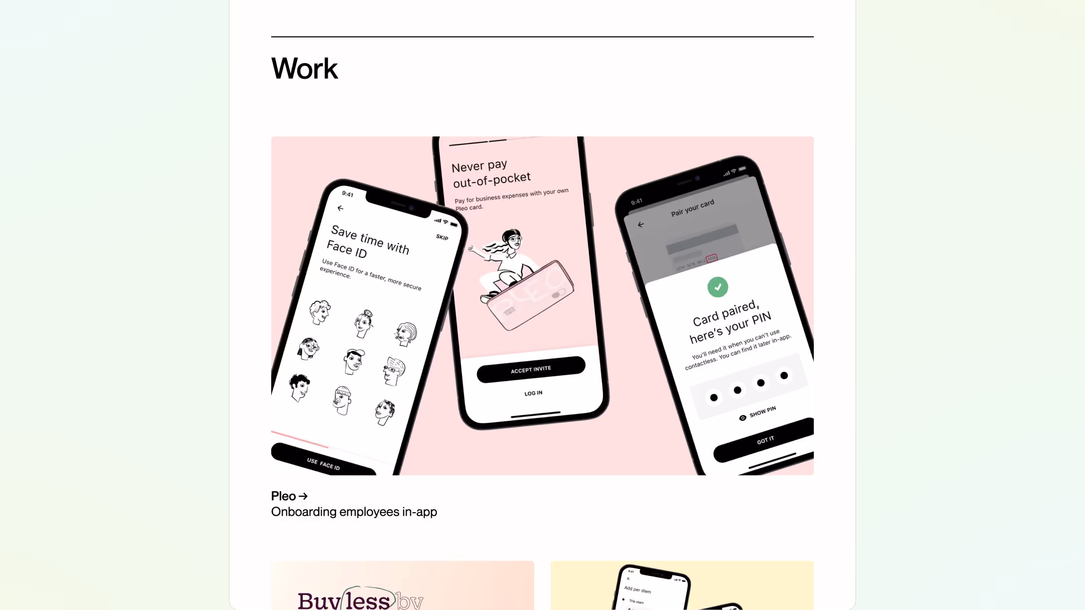 Bryn Taylor's Webflow design portfolio cloneable