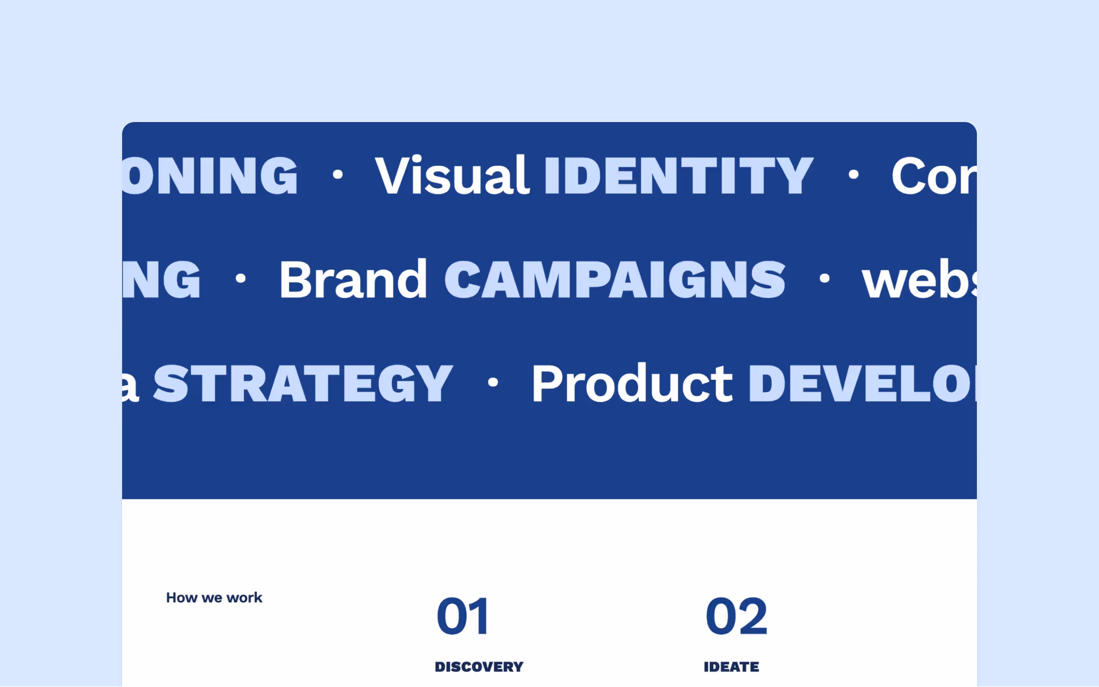 Someday premium Webflow agency template