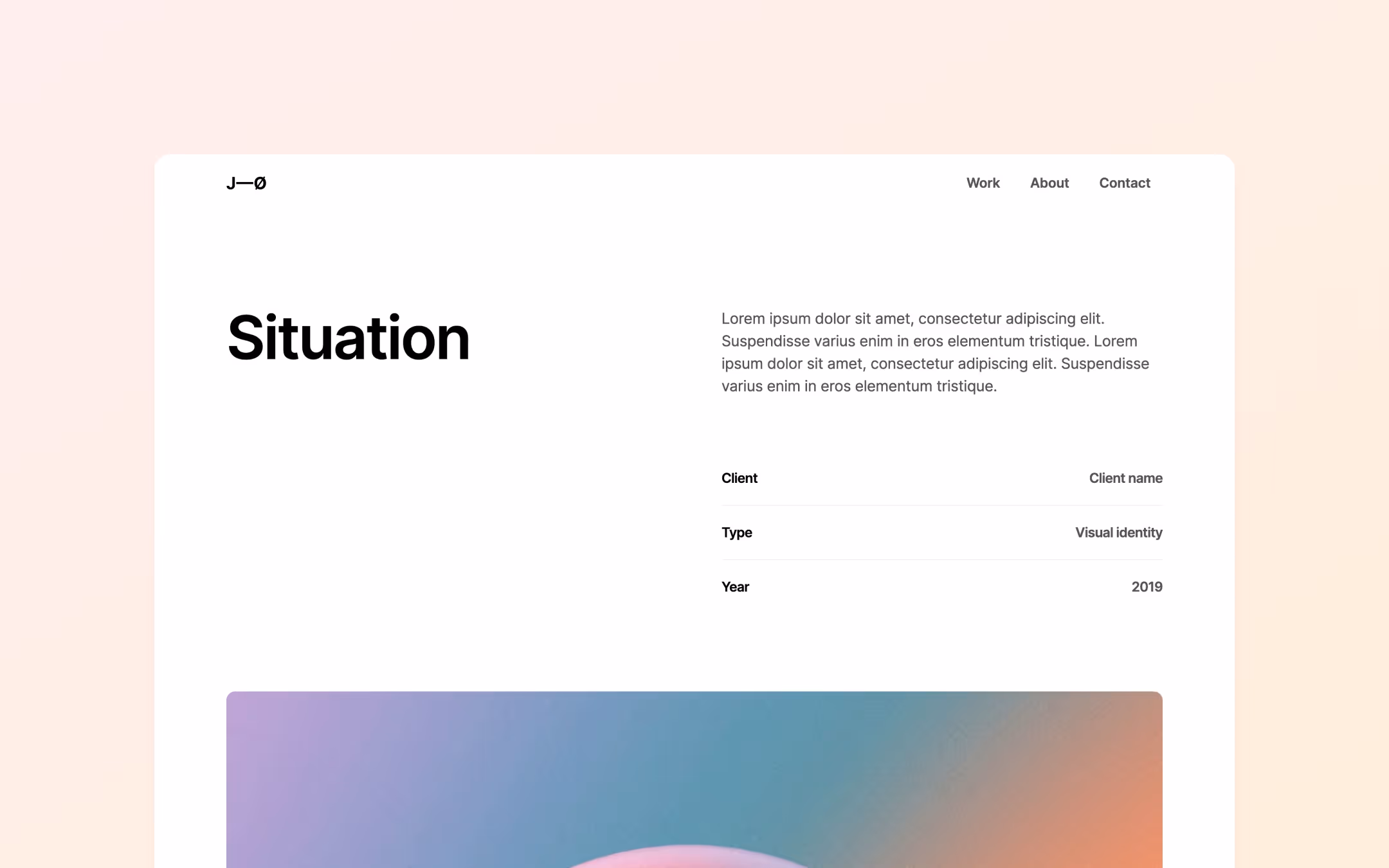 Lightfolio premium webflow portfolio template