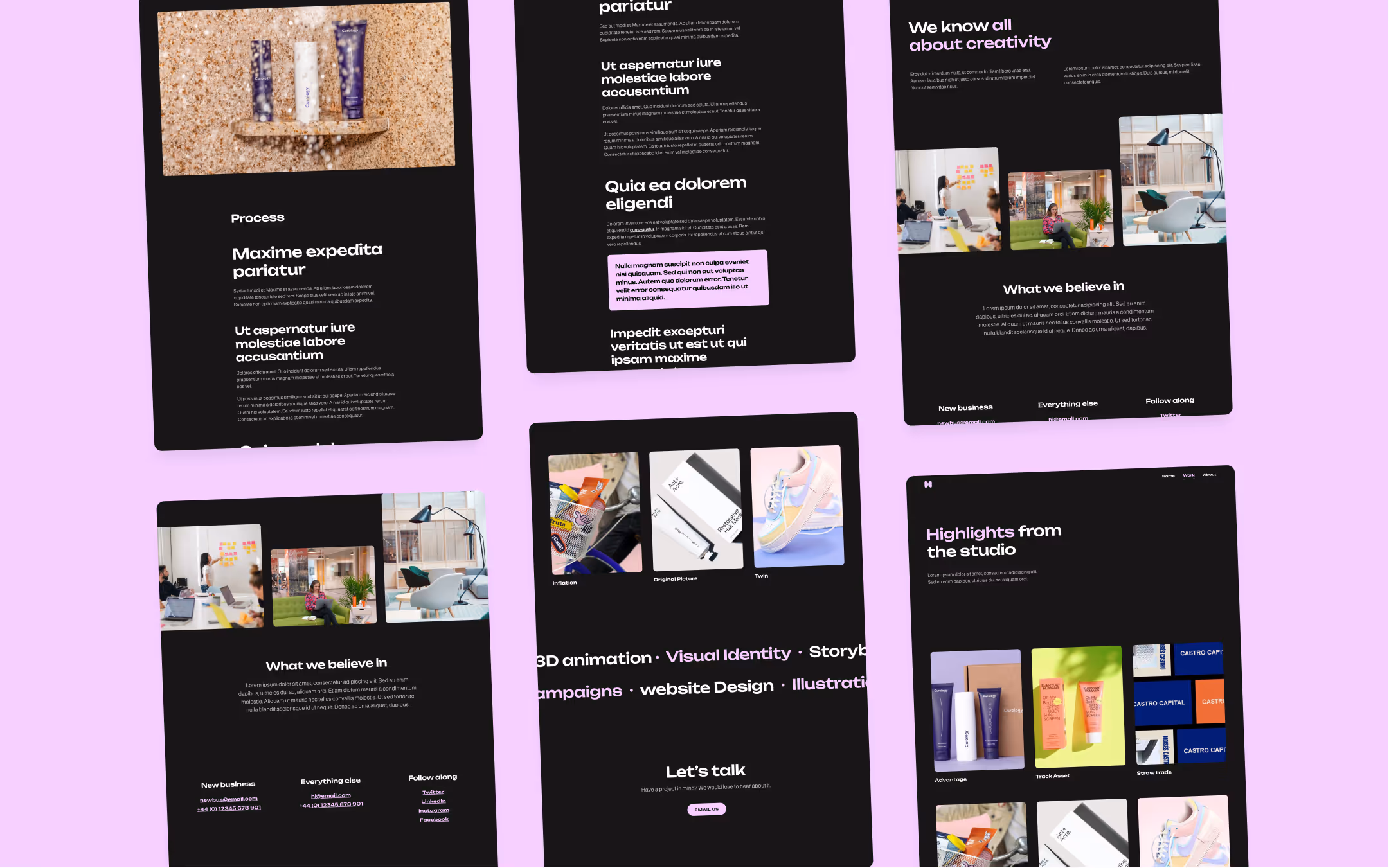 Awake, a high-quality Webflow template for agencies