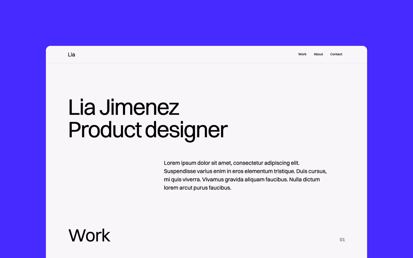 Format Webflow template