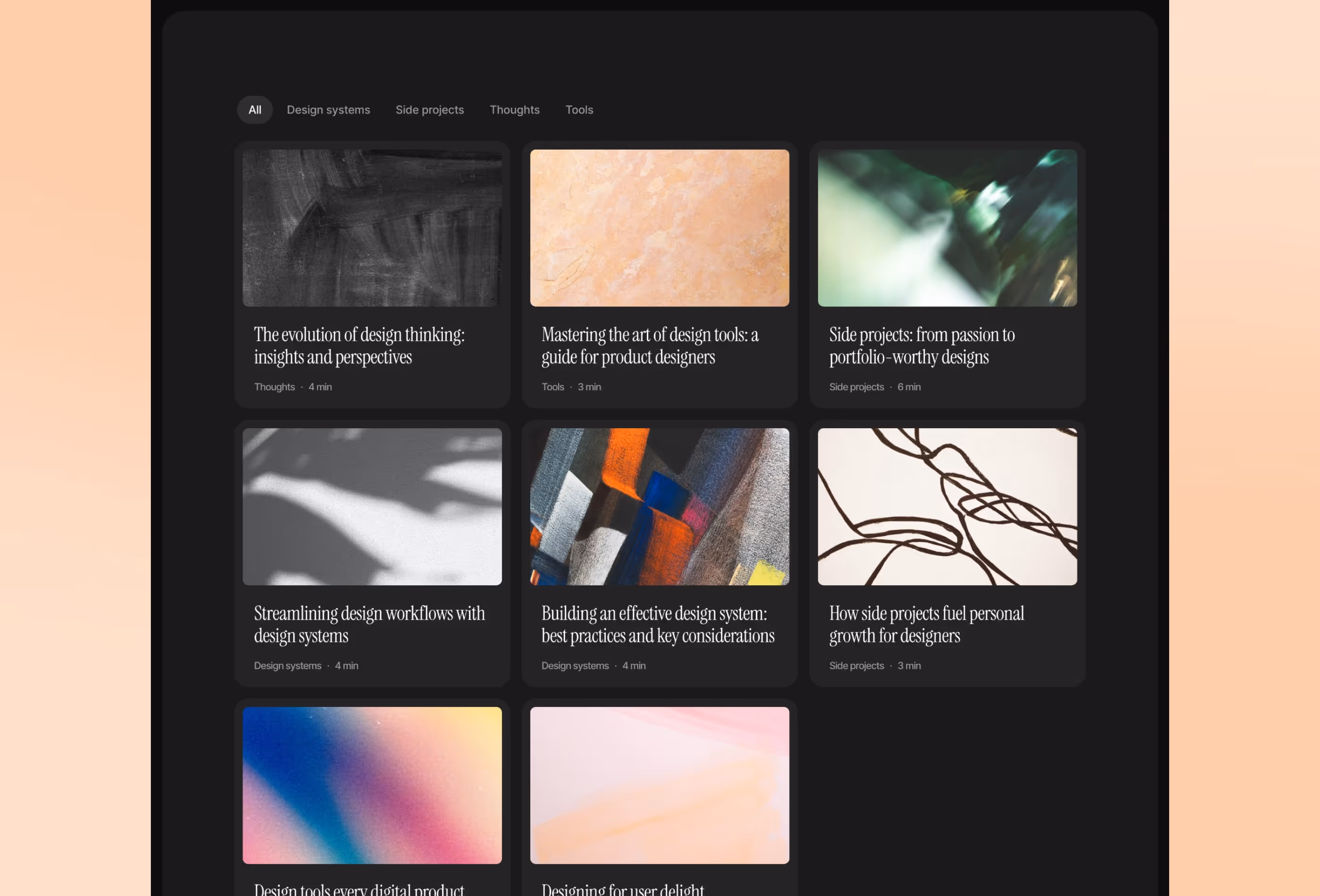 Monograph, a premium blog template for Framer by Bryn Taylor