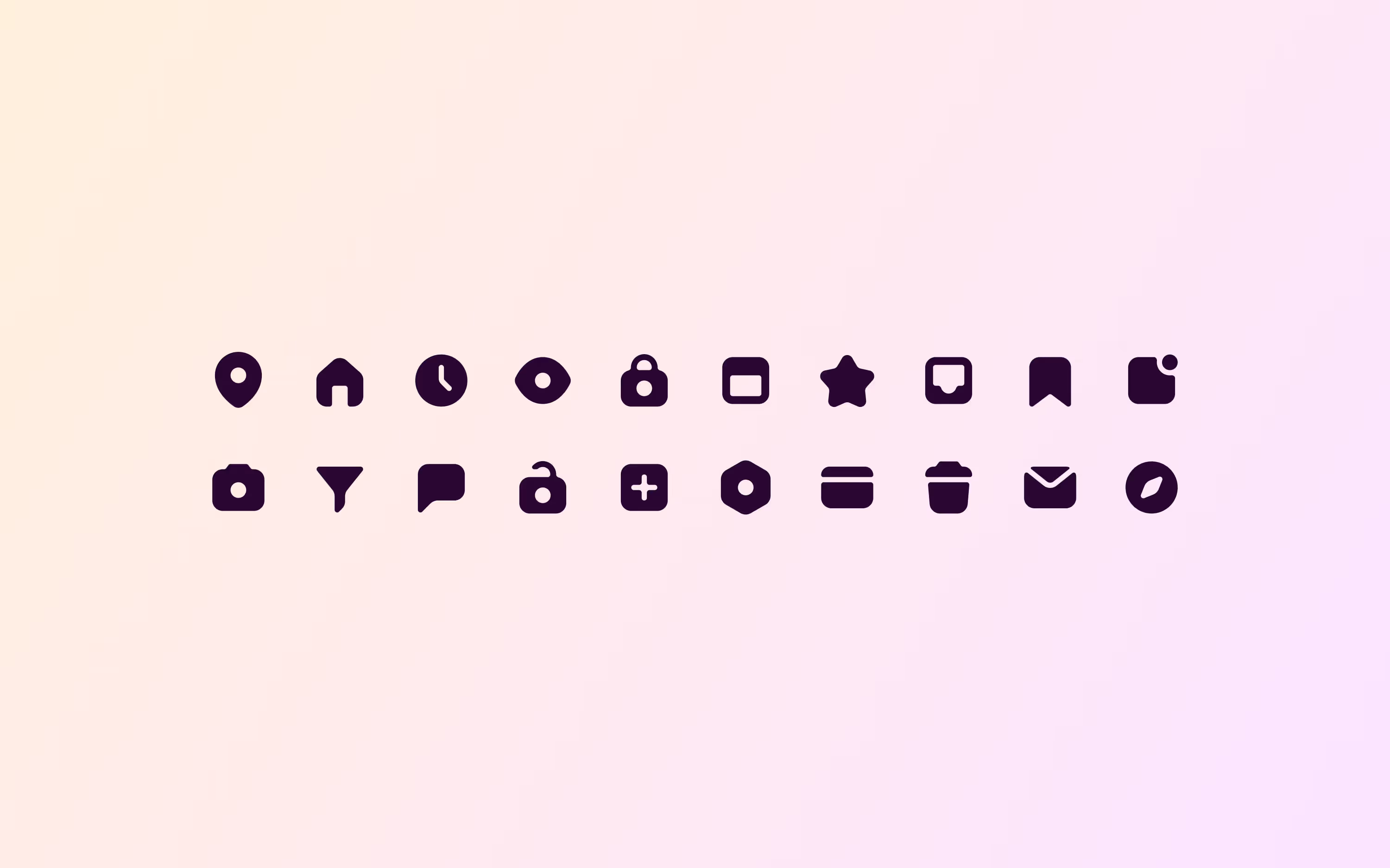 20 minimal icons