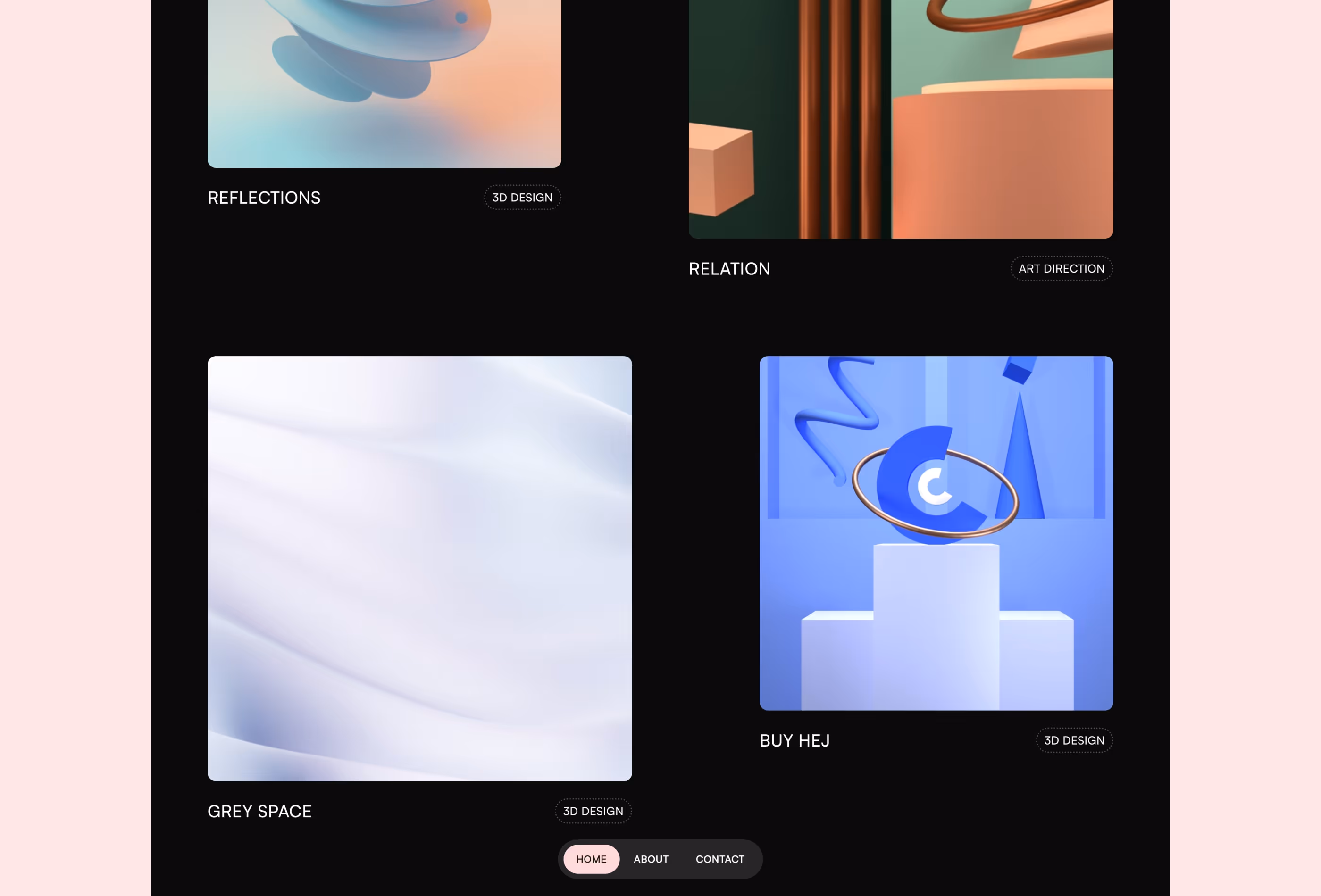 Darkfolio premium portfolio Framer template by Bryn Taylor