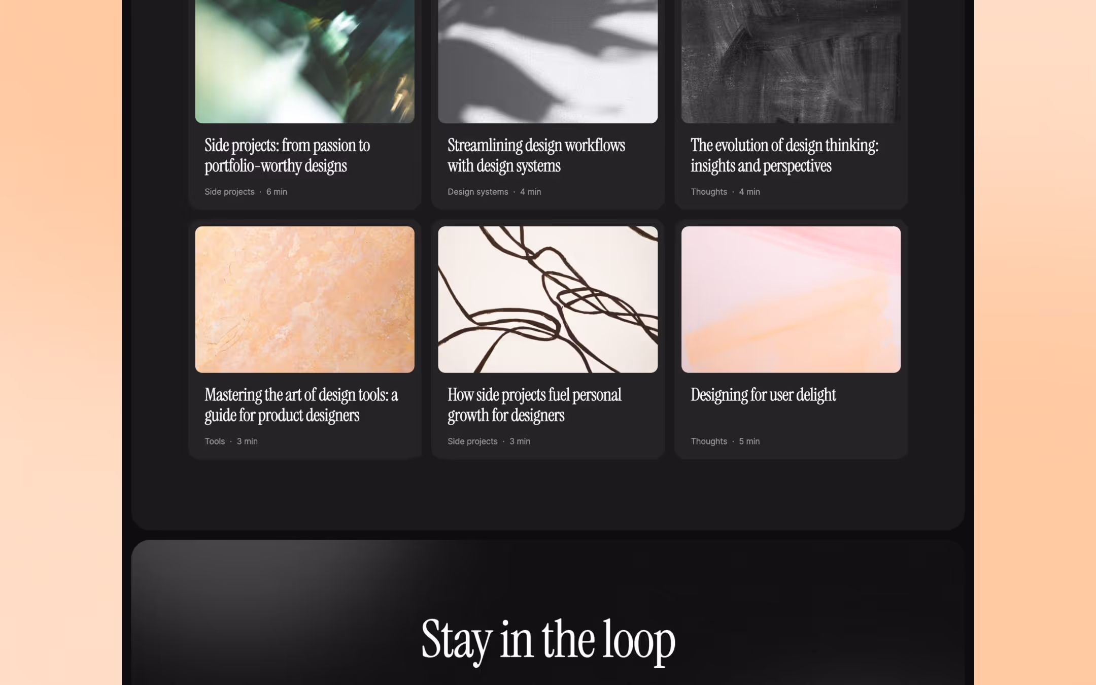 Monograph, a premium blog template for Webflow by Bryn Taylor