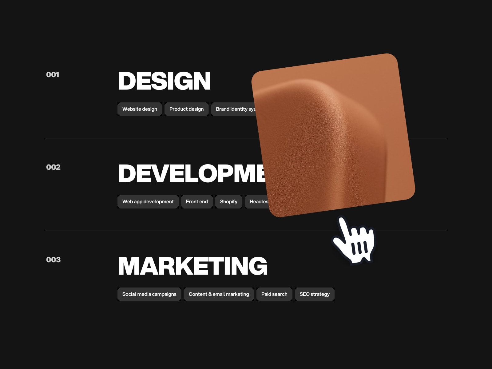 Hover image folllow Framer component by Bryn Taylor.