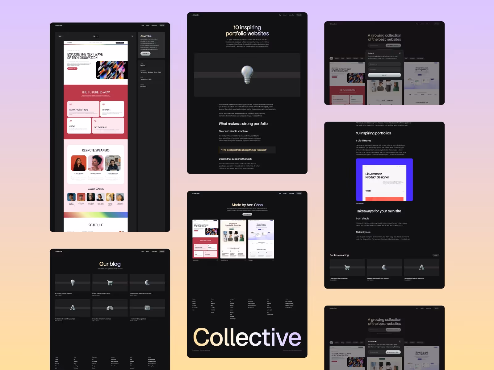 Collective Framer template
