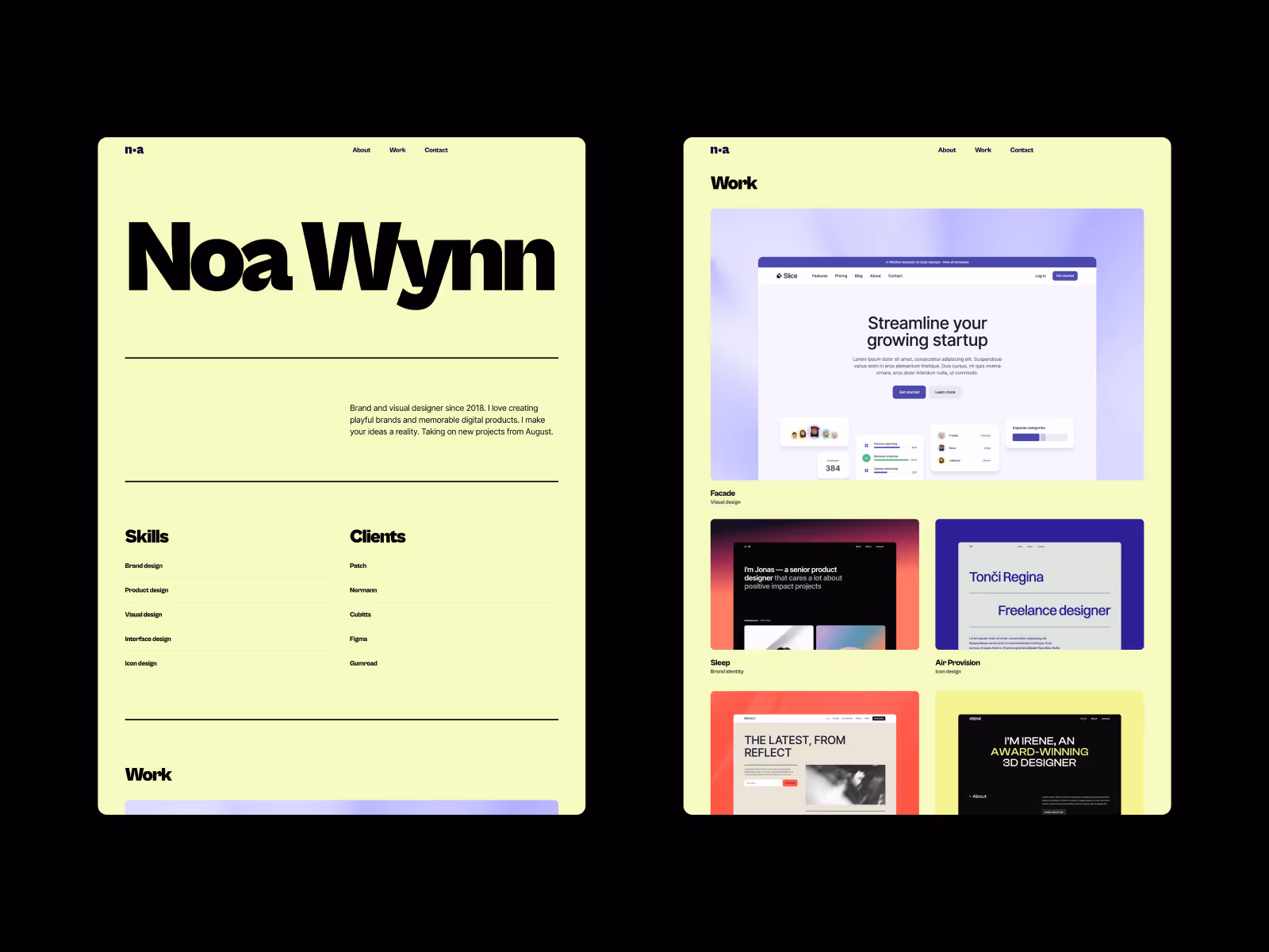 Wynn Framer template