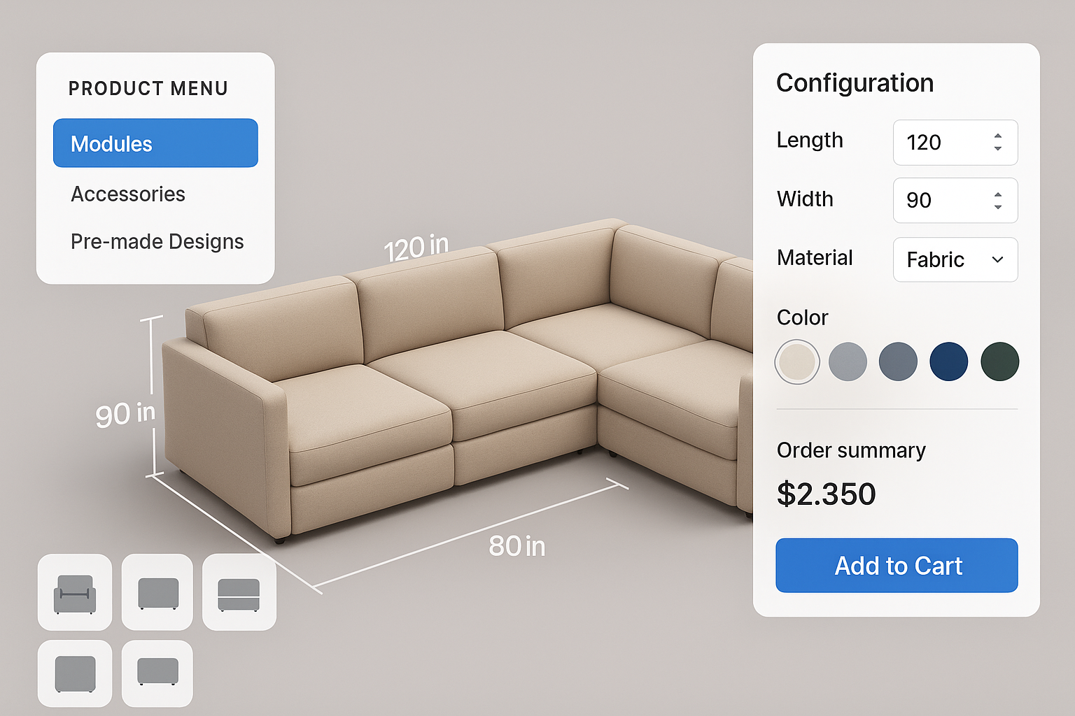 product configurator