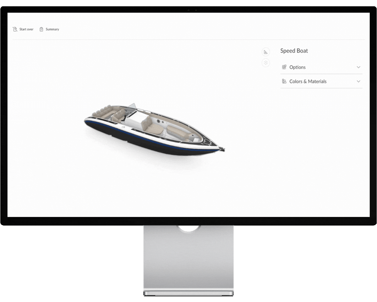3D product viewer