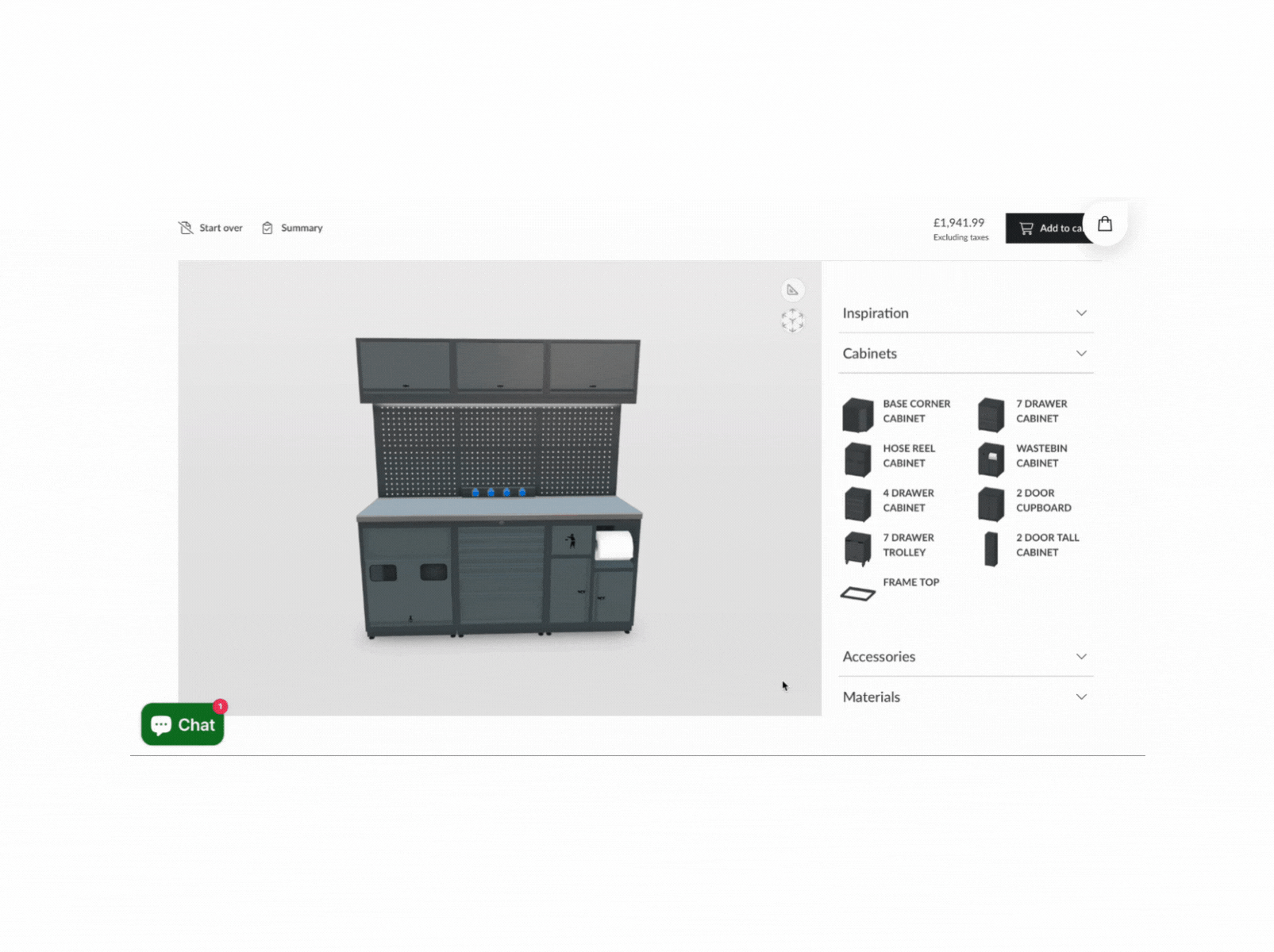 3D product configurator