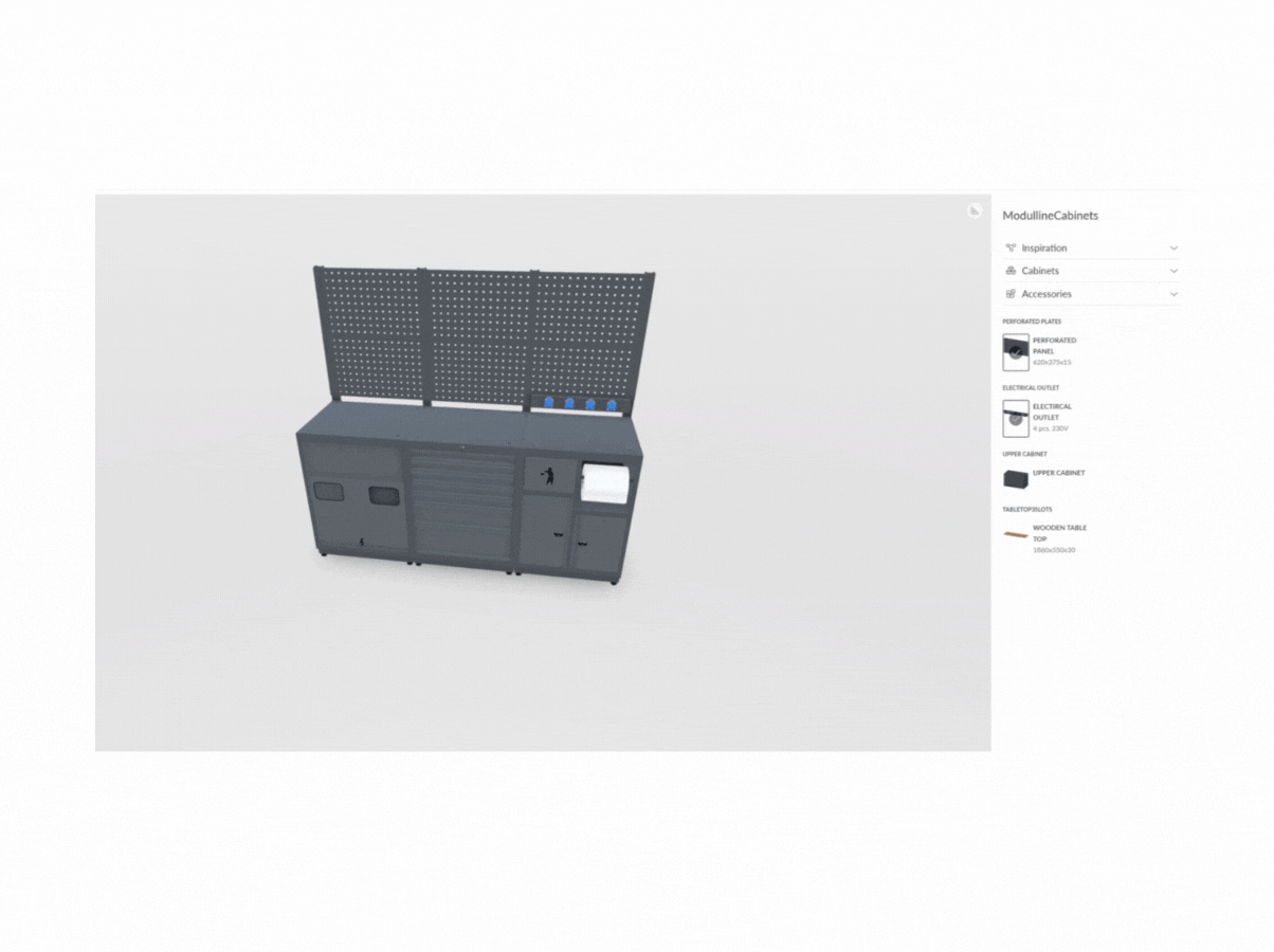 garage storage configurator