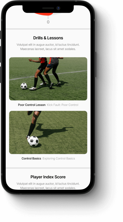 phone with app ui