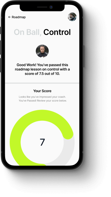 phone with app ui
