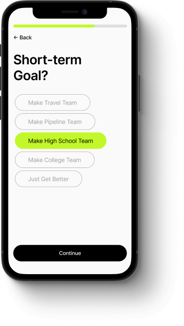 phone with app ui
