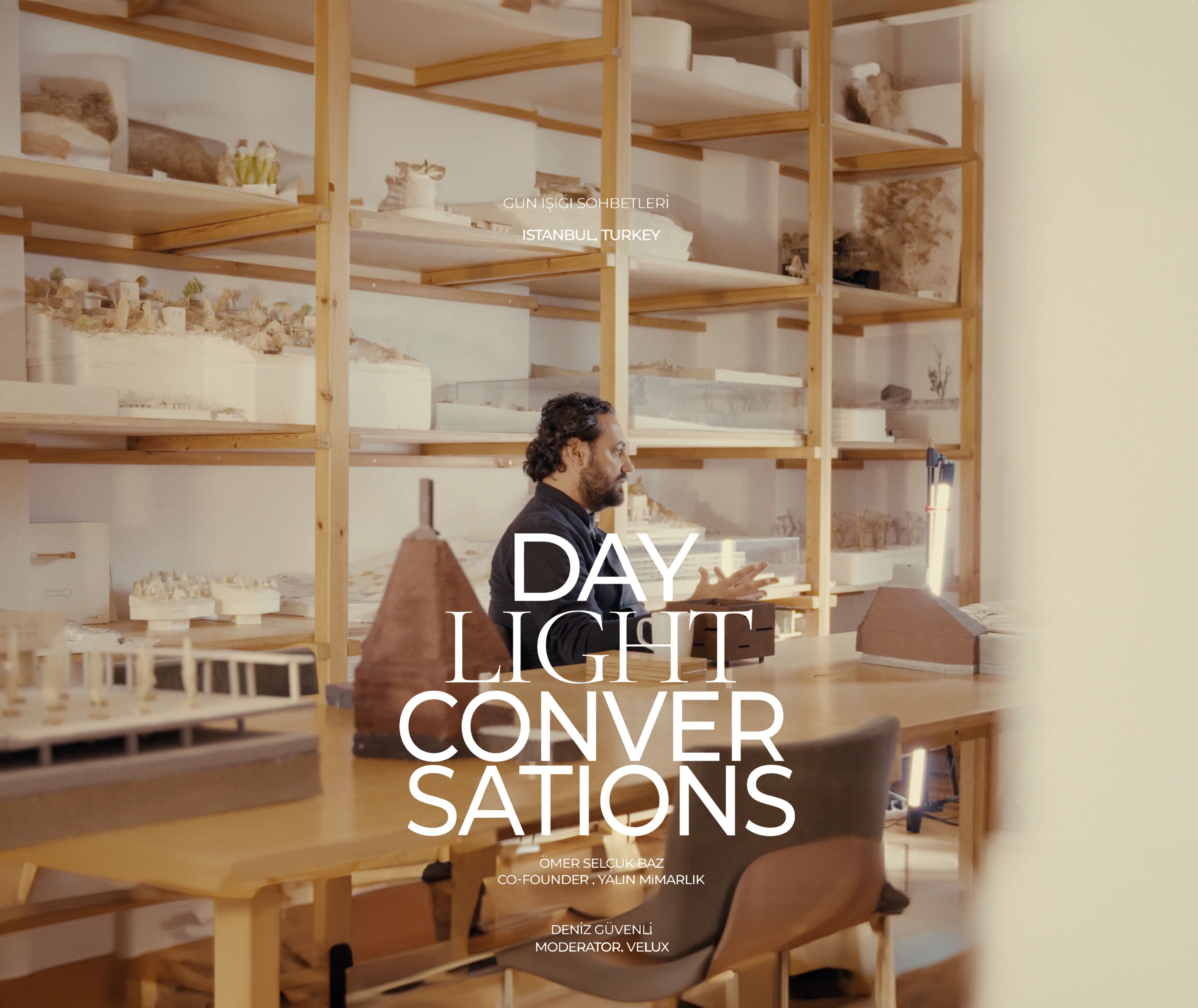 Triangle behind a mountain range made with structural grid like texture