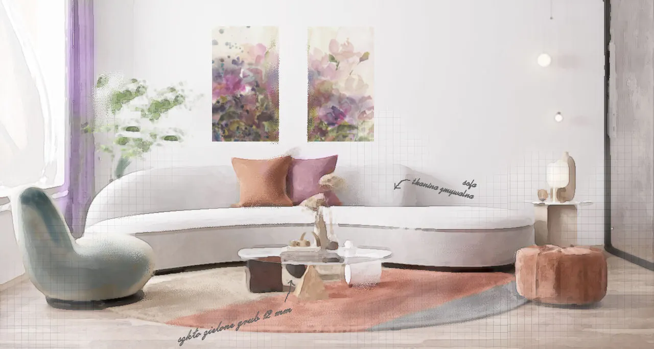 aranżacja wnętrza salonu metamorfozy