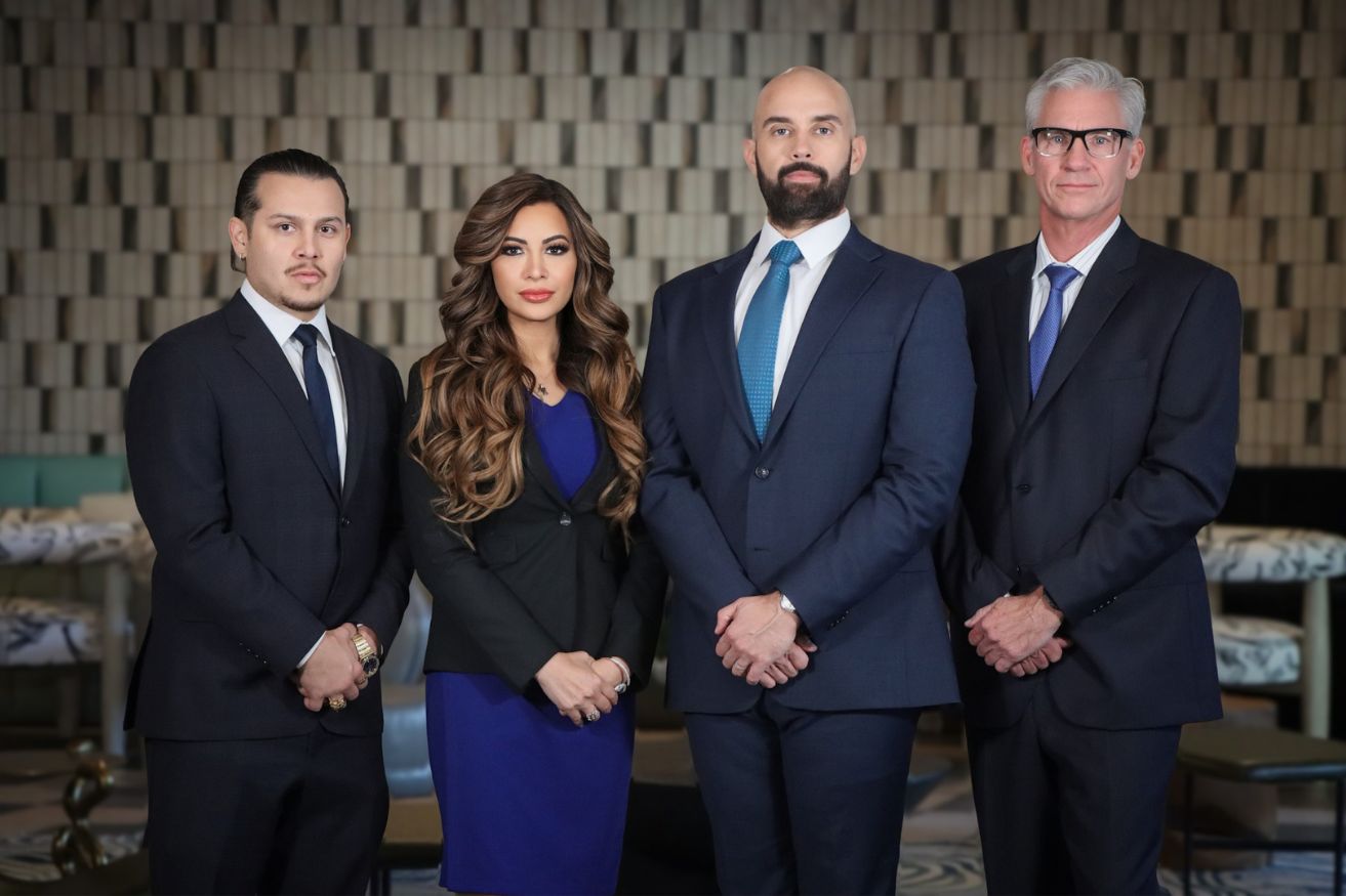 Group portrait of Ryan Alexander Group attorneys captured during a multi-year executive photography engagement.