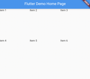 flutter demo home page