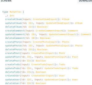 schema flutter graphql