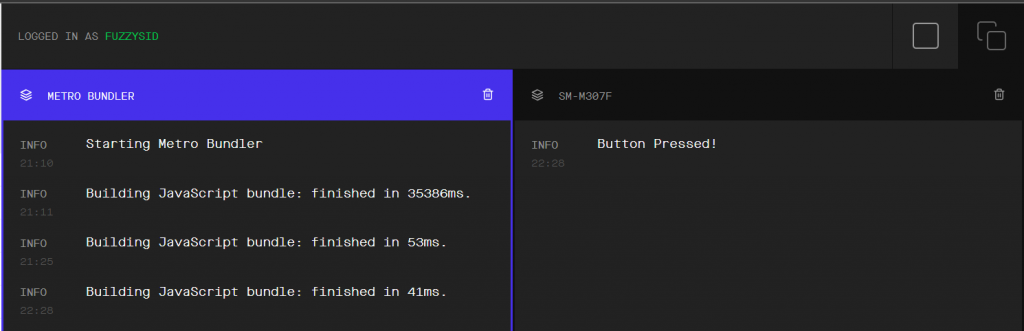 On Press Handler Working for Button Component