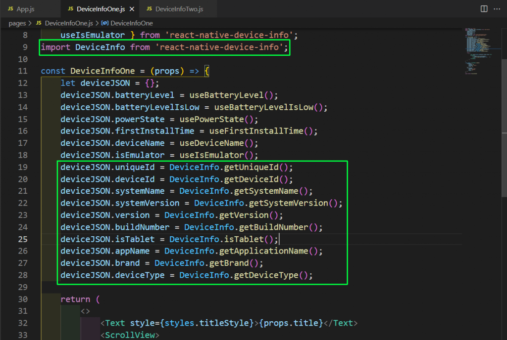 React Native Device Info 12