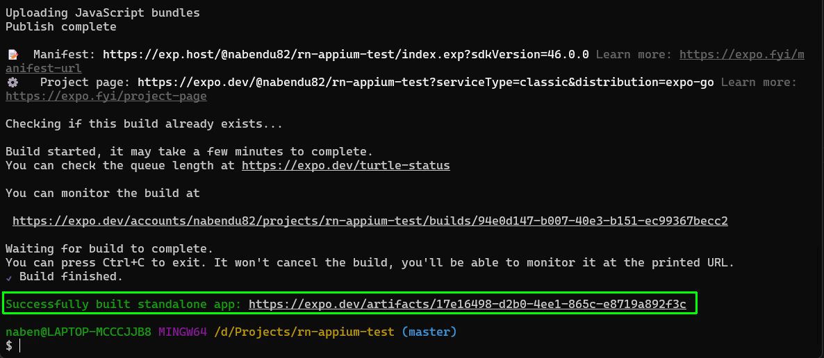 Highlights: Successfully built standalone app: https://expo.dev/artifacts/17e16498-d2b0-4ee1-865c-e8719a892f3c"