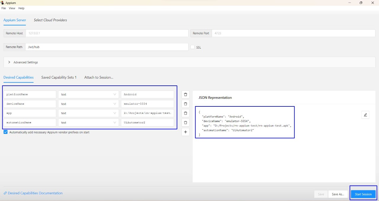 checking accessibility id