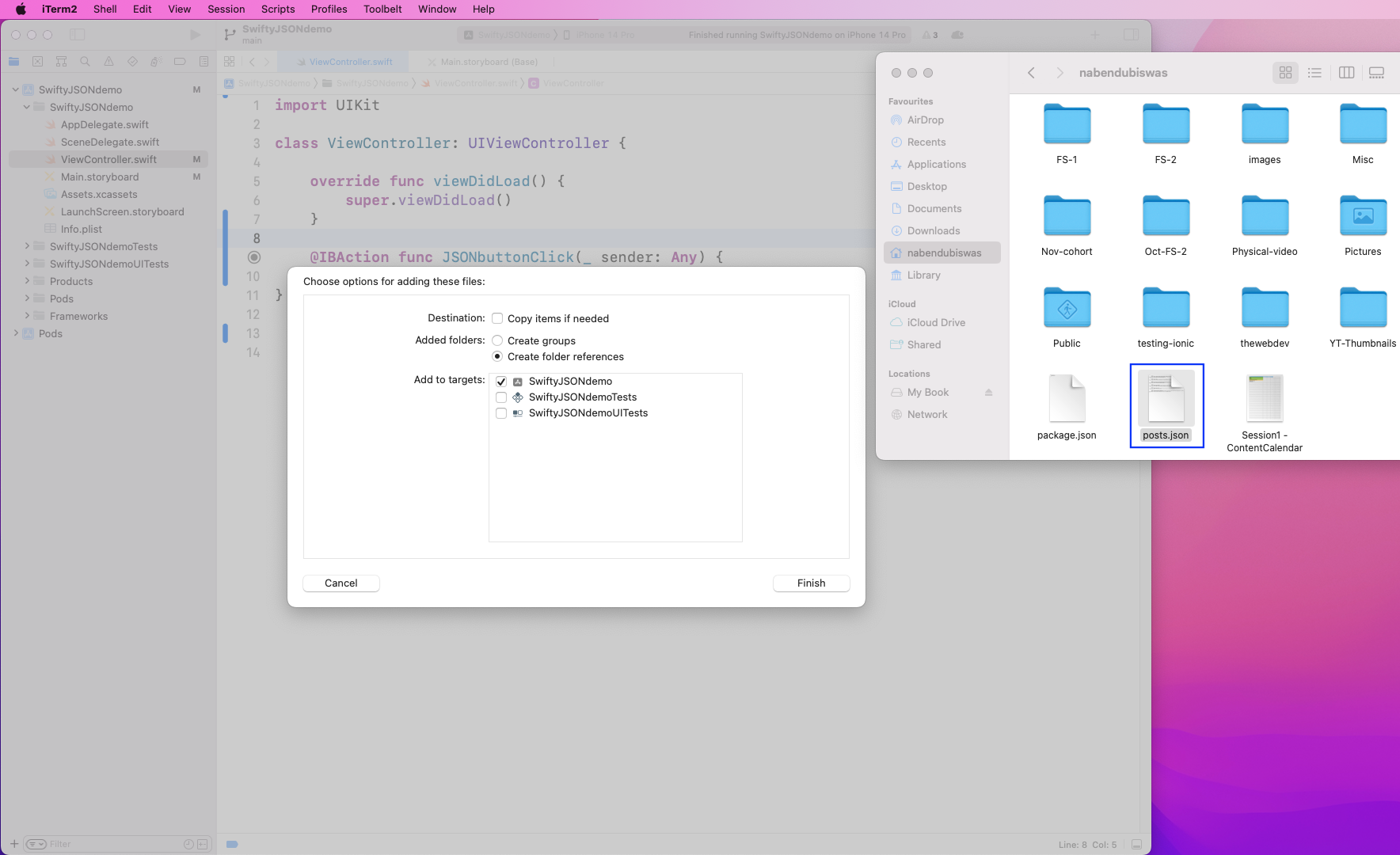 SwiftyJSON Screenshot 18