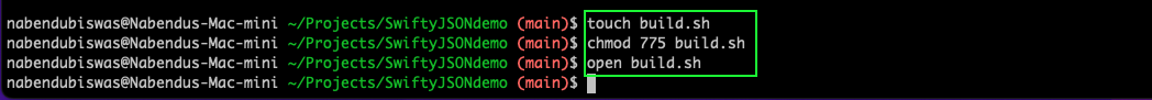 Most, of the time, these two commands are part of a script, which runs when new code is pushed into the repository.