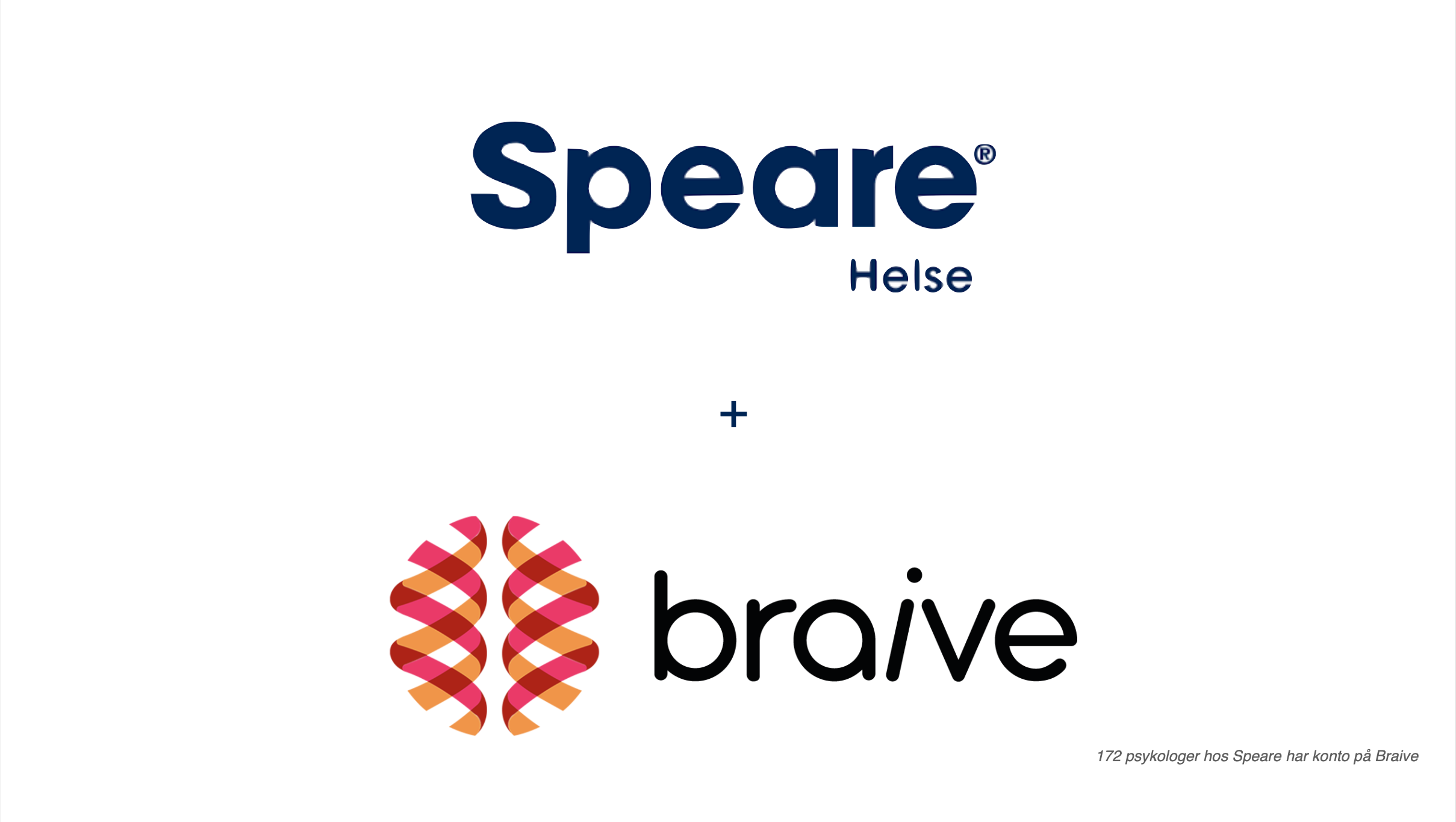 Speare Helse + Braive
